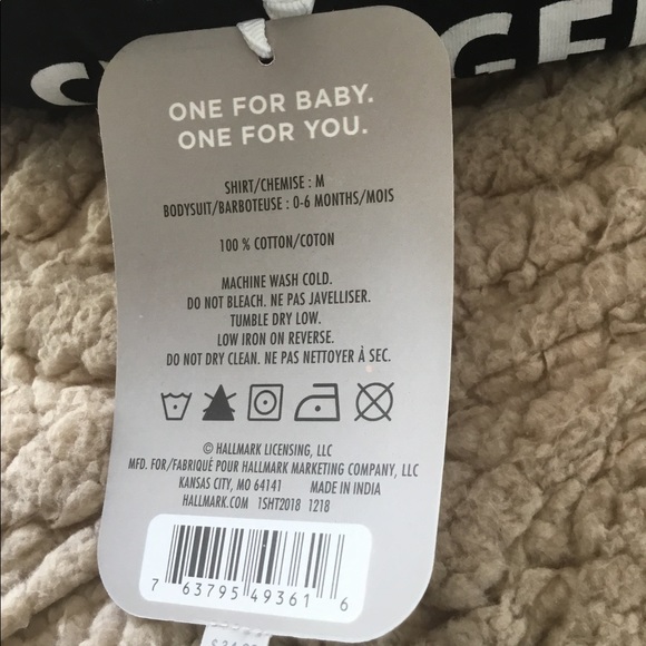 NWT HALLMARK TEES FOR TWO - Picture 3 of 3